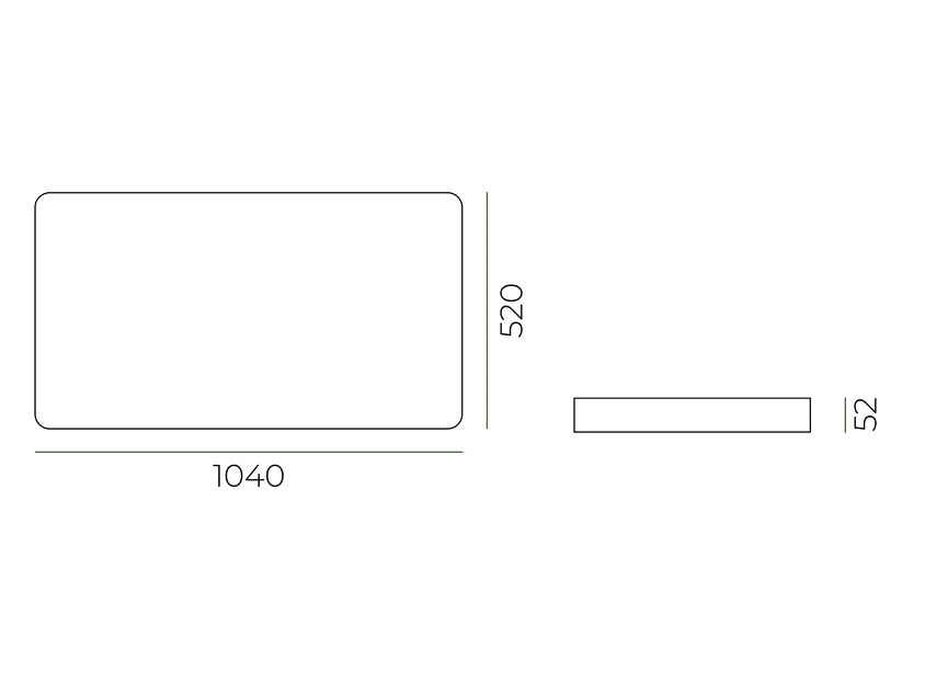 BASIC ABSORBER RECTANGULAR