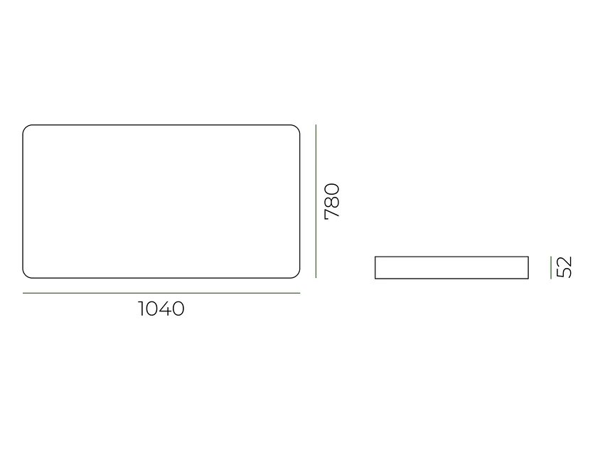 BASIC ABSORBER RECTANGULAR