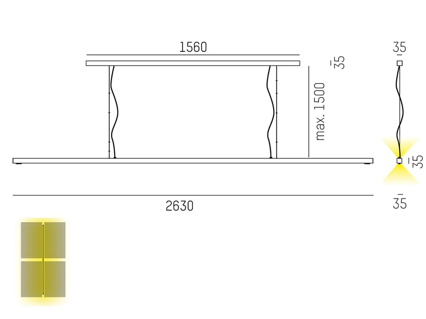 LENS SHORT QUAD PDI