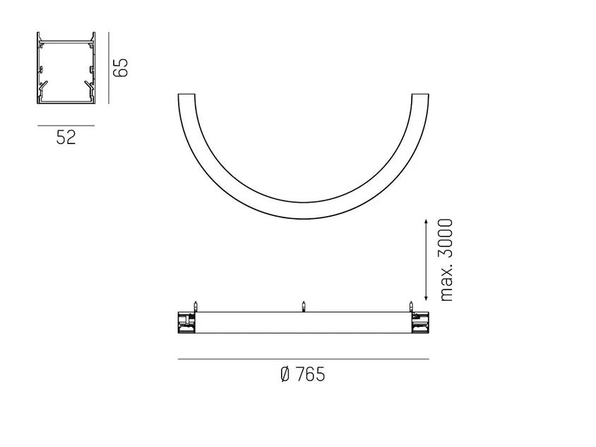 LOG 50 RING 180° PD