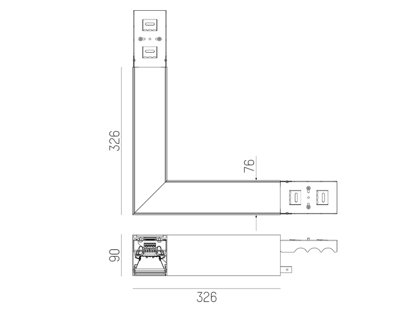 LOG OUT 2.1 ECKVERBINDER