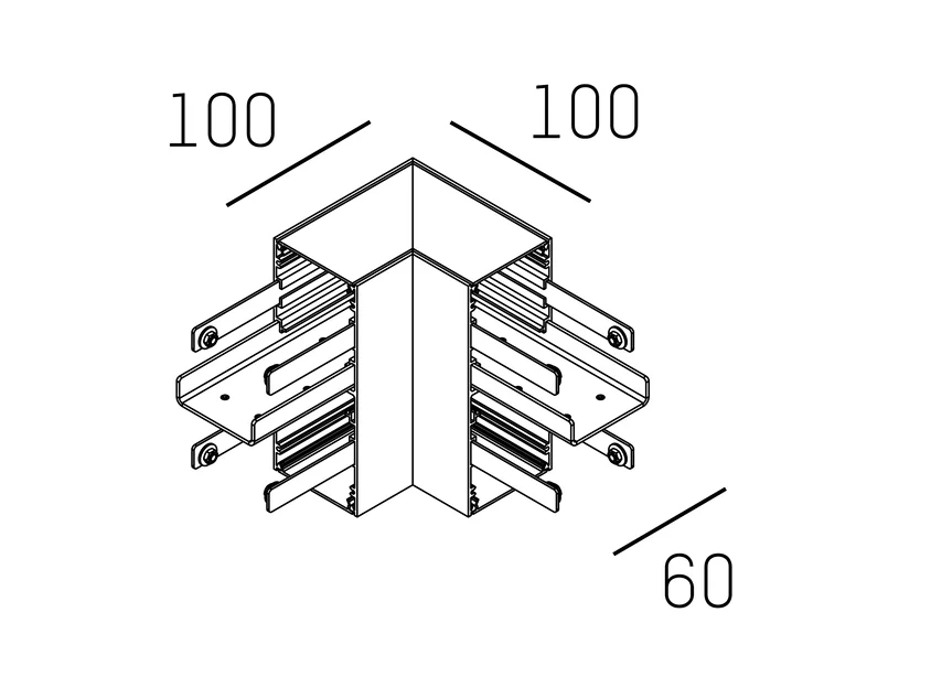 LOG OUT UP/DOWN ECKVERBINDER