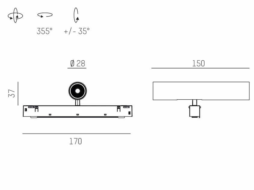 VALO SYSTEM SINGLE SPOT