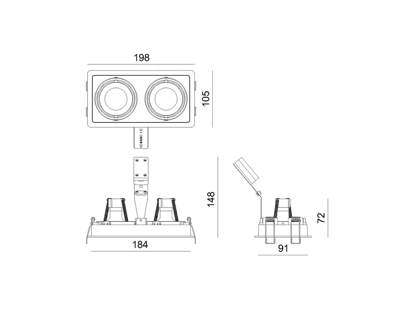 QANA DOUBLE SQUARE R